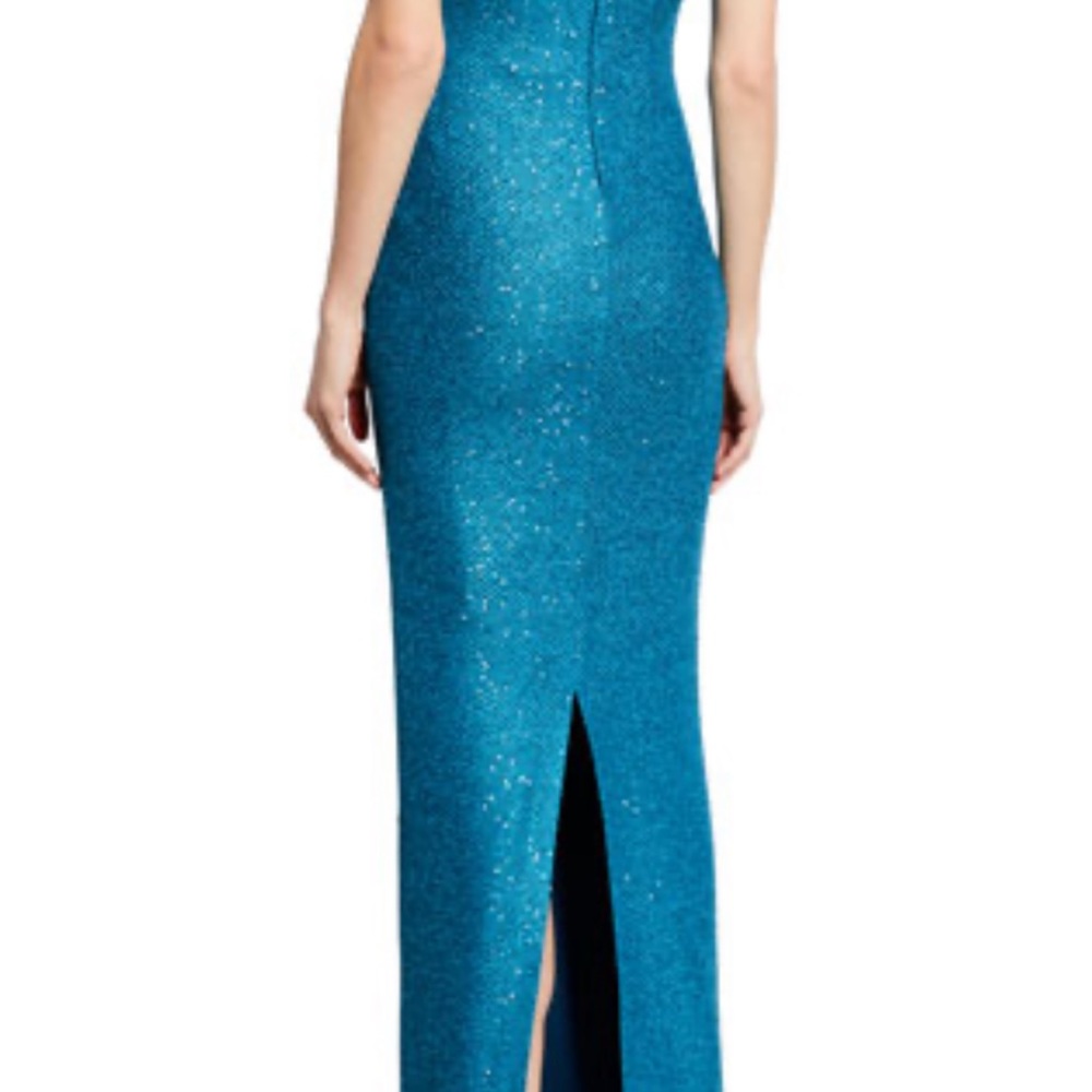 St John collection luxe sequin halter gown 0 - Picture 2 of 8